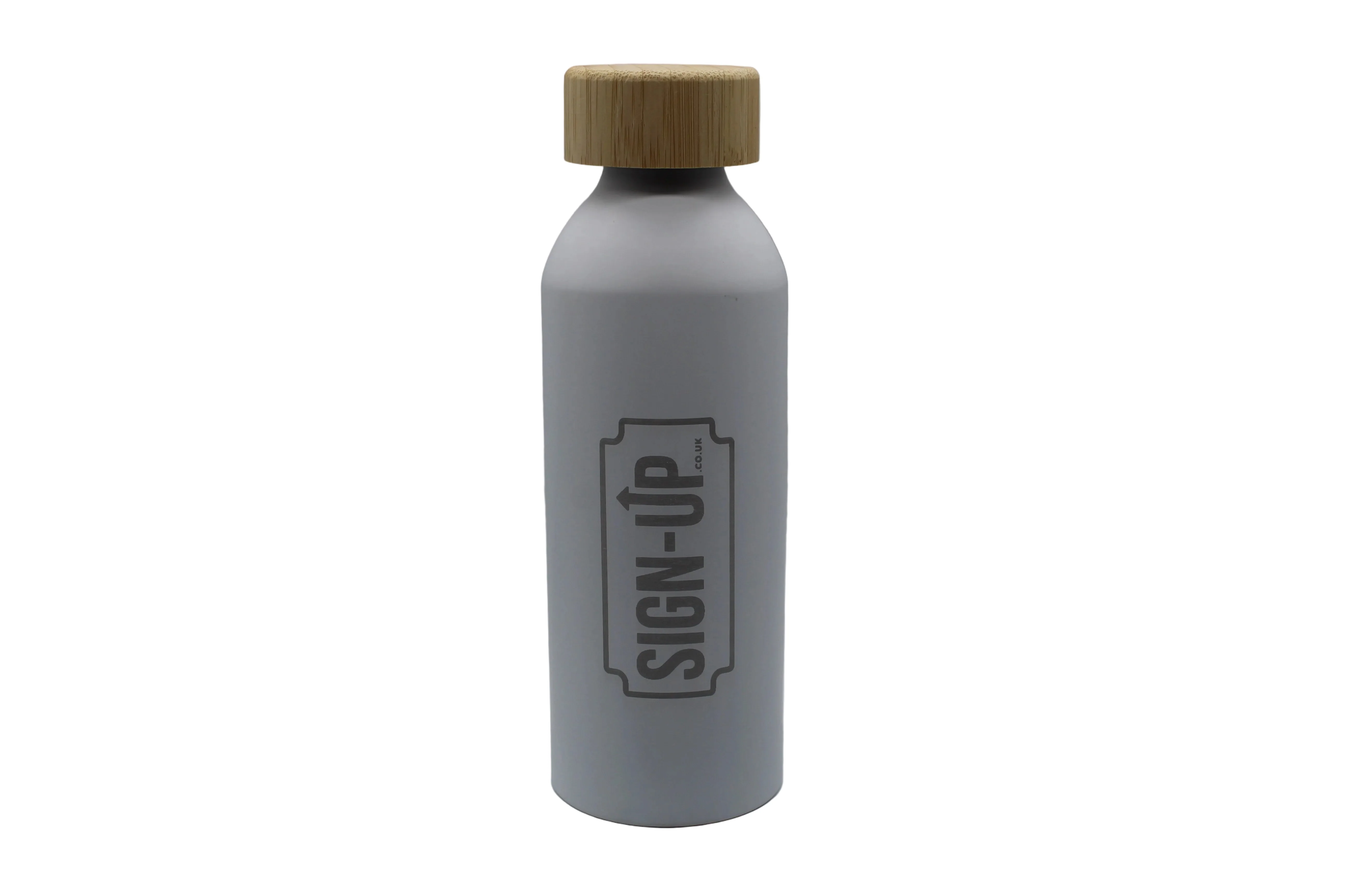 Custom Engraved 550 ml Aluminium Bottle with Bamboo Lid - Image 6
