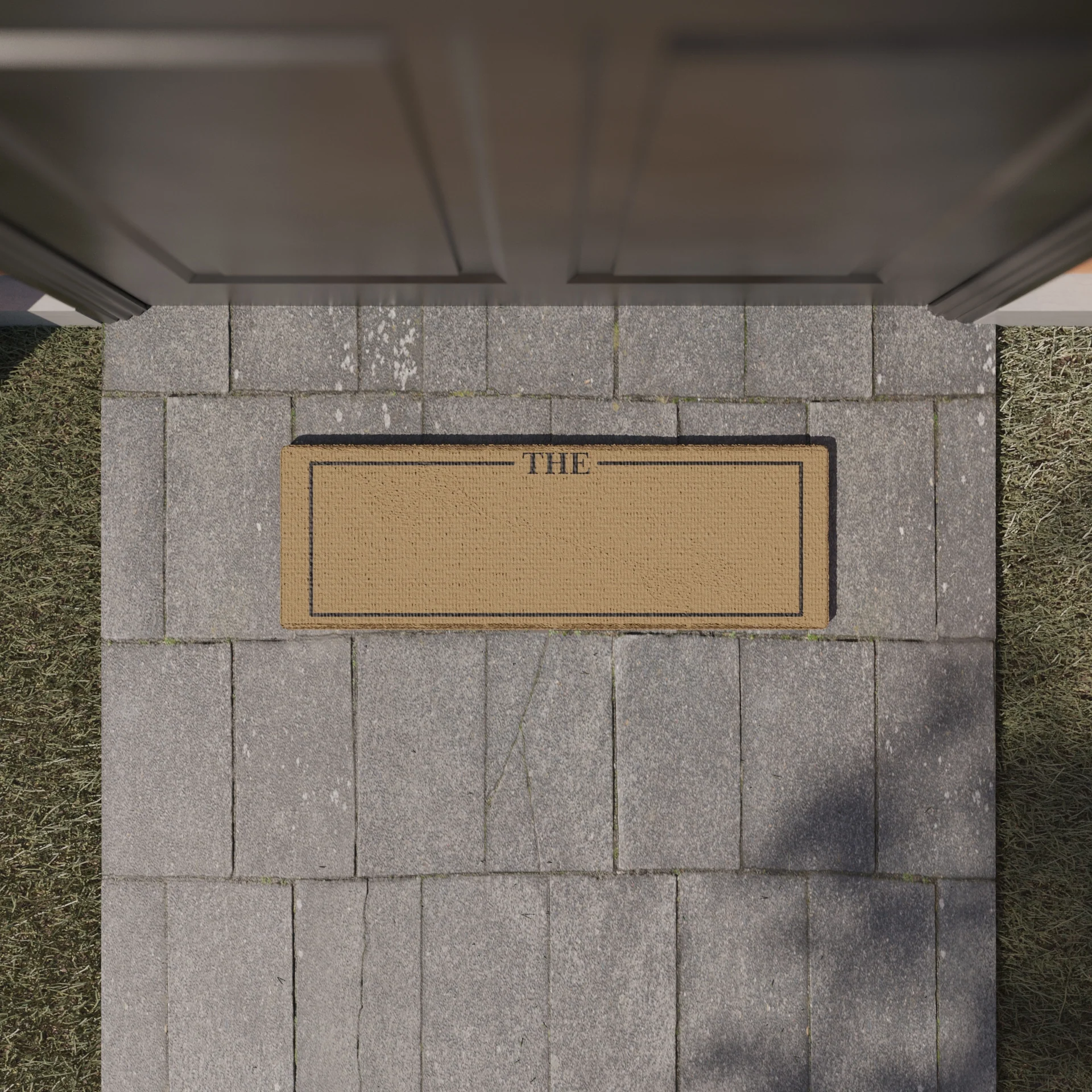 Design 5- Narrow - Personalised Coir Doormat - Image 3
