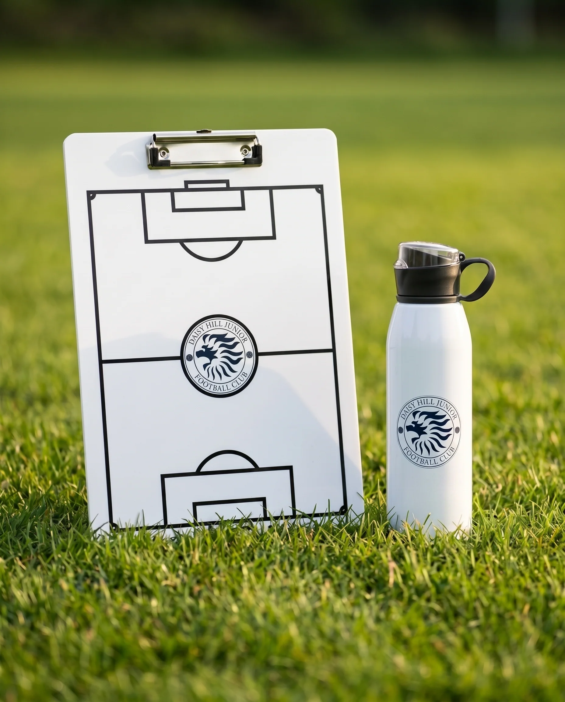 Personalised Branded Football Tactics Clipboard – Custom Club Crest Coaching Board - Image 4