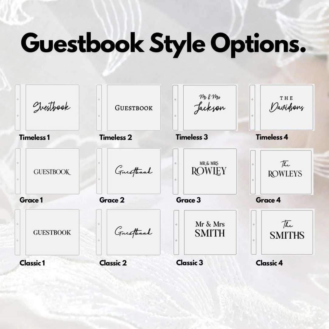 Card Box & Guestbook Package - Image 5
