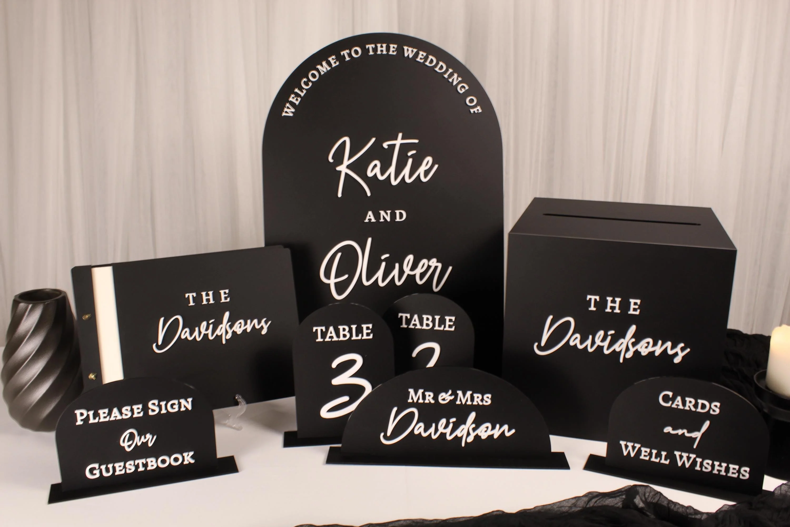 Guestbook, Card Box & Signs x2 Package - Image 8